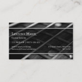 Guitar Teacher Foto van Strings - Visitekaartje (Achterkant)