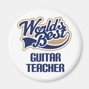 Guitar Teacher Gift Magneet