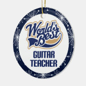 Guitar Teacher Gift Ornament (Links)