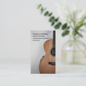 Guitar Teacher Music Lessons Visitekaartje (Staand voorkant)