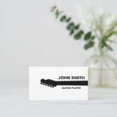 Guitar Teacher Musical Musician Personalized Visitekaartje (Staand voorkant)