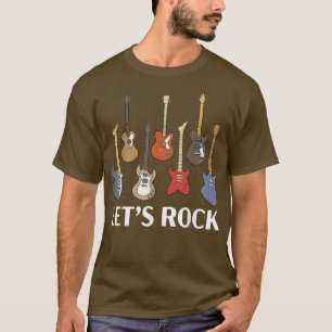 Guitar Teacher Musician Music Teacher Guitar Colle T-shirt