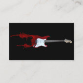 Guitar Teacher Visitekaartje (Voorkant)