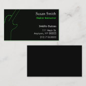 Guitar Teacher Visitekaartje (Voorkant / Achterkant)