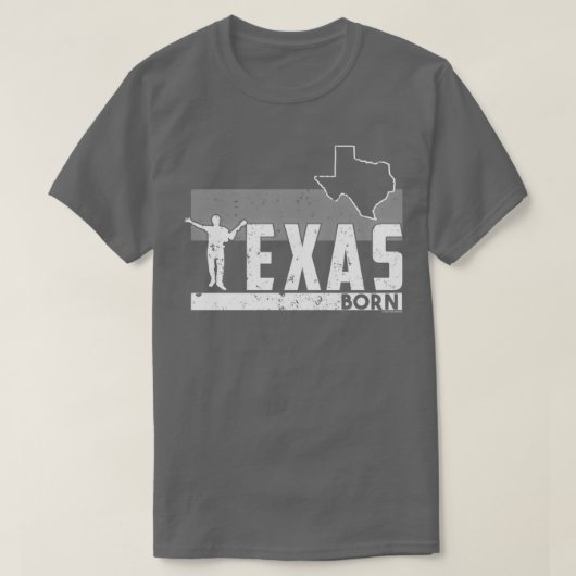 Guitar Texas Guitar Rock N Roll T-shirt (Design voorkant)