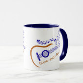 Guitar Theme Live Out Loud Mok (Voorkant rechts)