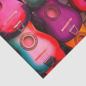 Guitar Tissue Paper Tissuepapier (Detail)