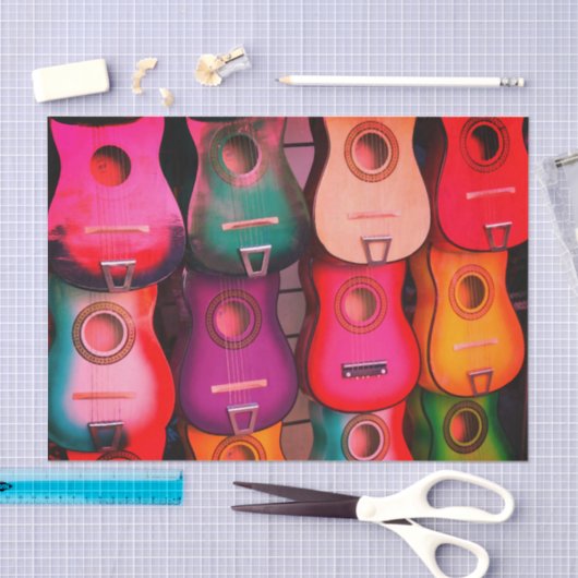 Guitar Tissue Paper Tissuepapier (Craft)