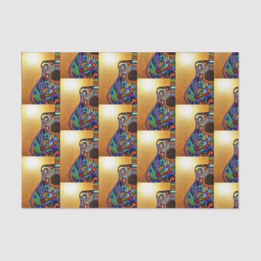 Guitar Tissue Paper Tissuepapier (Voorkant)