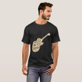 Guitar - trek hem op met stralen - Christelijke gi T-shirt (Voorkant volledig)
