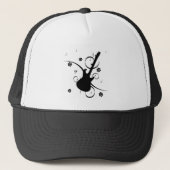 Guitar Trucker Hat Trucker Pet (Voorkant)