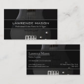 Guitar Tutor Foto van Bass Guitar - Visitekaartje (Voorkant / Achterkant)