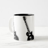 Guitar Two-toned Keramische Mok (Voorkant links)