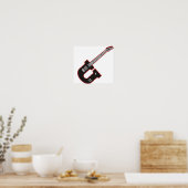 Guitar U Poster (Keuken)