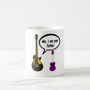 Guitar Uke Ik ben je vader. Koffiemok