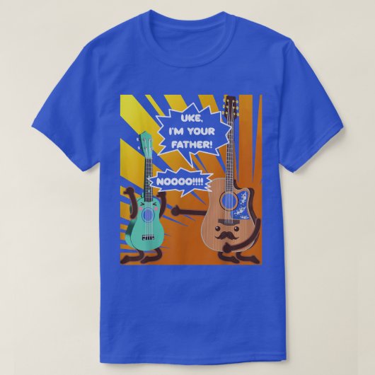 Guitar Uke Im Your Father Fathers Day Guitarist 14 T-shirt (Design voorkant)