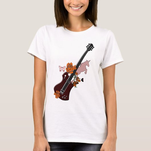 Guitar Unicorn T-shirt (Voorkant)