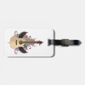 Guitar Vibes Bagagelabel (Achterkant horizontaal)
