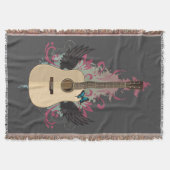 Guitar Vibes Deken (Voorkant)
