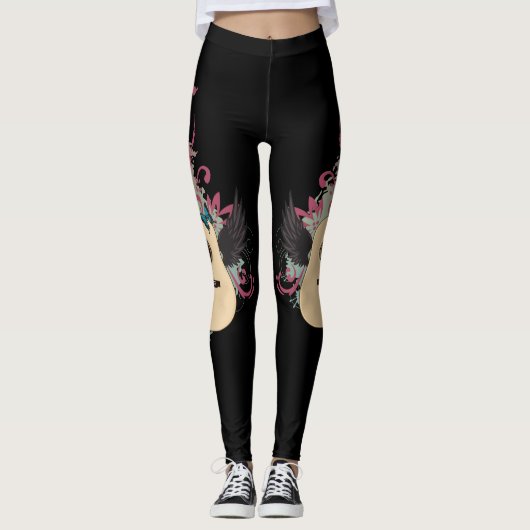 Guitar Vibes Leggings (Voorkant)