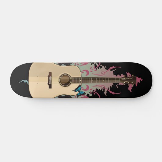 Guitar Vibes Persoonlijk Skateboard (Horizontaal)