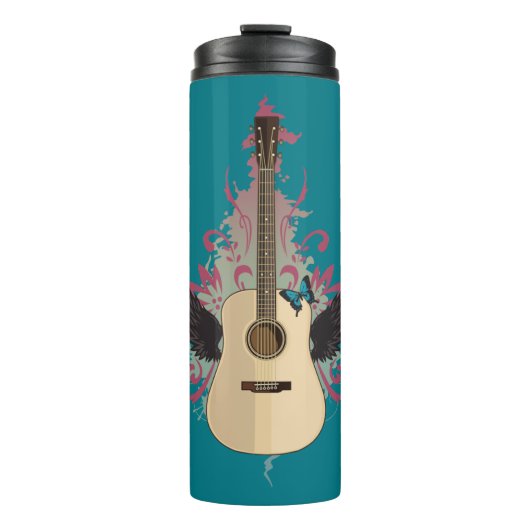 Guitar Vibes Thermosbeker (Voorkant)