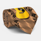 GUITAR-VINE OP BRASS STROPDAS (Opgerold)