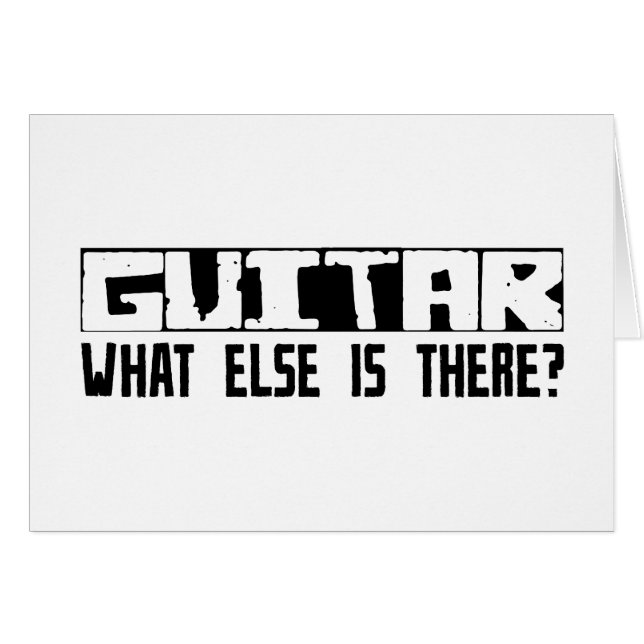 Guitar wat er nog meer is? (Voorkant Horizontaal)