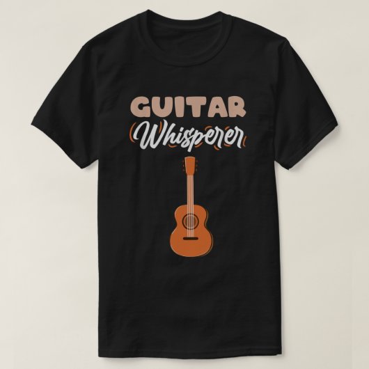 Guitar Whisperer Guitar Player T-shirt (Design voorkant)
