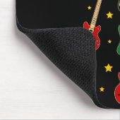 Guitar Xmas Tree Musical Guitar Lovers Guitarist C Muismat (Hoek)