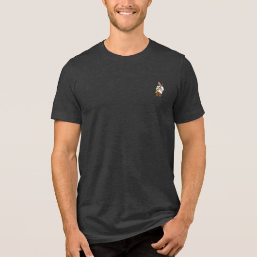 Guitarbizon T Tri-Blend Shirt (Voorkant)