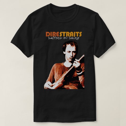 Guitare Dire Straits essentieel T-shirt (Design voorkant)