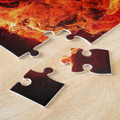 Guitare en feu legpuzzel (Zijkant)