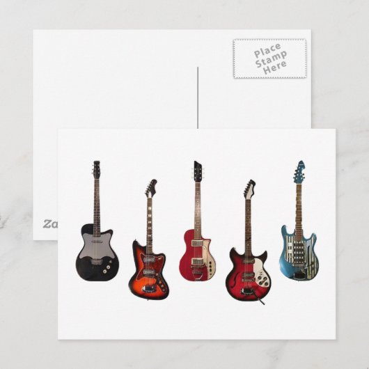 Guitareenheid Briefkaart (Voorkant / Achterkant)