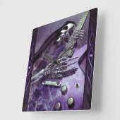 Guitarenkast van de roerganger vierkante klok (Hoek)