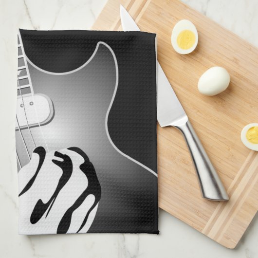 GUITARIST 2 THEEDOEK (Quarter Fold)