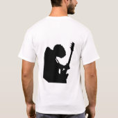 Guitarist achteraan t-shirt (Achterkant)
