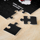 Guitarist Addicted Guitarist Music Birthday Legpuzzel (Zijkant)