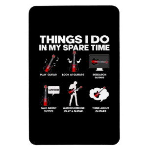 Guitarist Addicted Guitarist Music Birthday Magneet