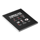 Guitarist Addicted Guitarist Music Birthday Notitieblok (Schuin)