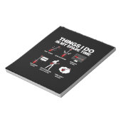 Guitarist Addicted Guitarist Music Birthday Notitieblok (Linkerzijde)