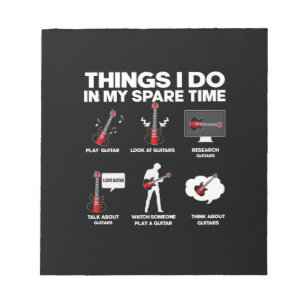 Guitarist Addicted Guitarist Music Birthday Notitieblok