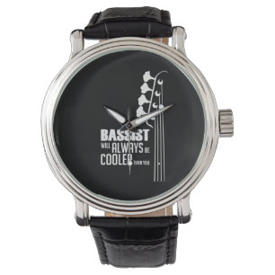 Guitarist Bassige zal altijd koeler zijn dan je ma Horloge