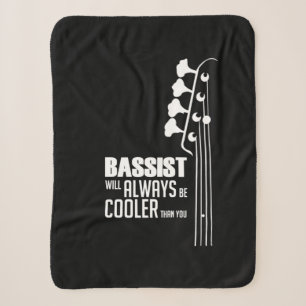 Guitarist Bassige zal altijd koeler zijn dan je ma Sherpa Deken