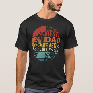 Guitarist Best Dad Oover D A D Chord Vaderdag T-shirt