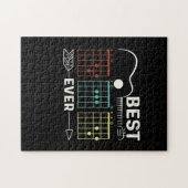 Guitarist Beste pap ooit Legpuzzel (Horizontaal)