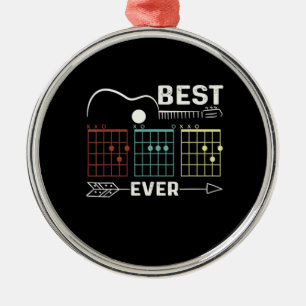 Guitarist Beste pap ooit Metalen Ornament