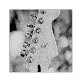 guitarist birthday gift rubberstempel (Afrduk)