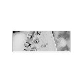 guitarist birthday gift zelfinktende stempel (Design)