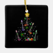 Guitarist Birthday Keramisch Ornament (Voorkant)